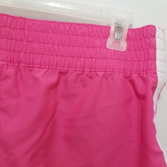 Xhilaration shorts Large running athletic workout tuxedo stripe pull on waist - Picture 12 of 15